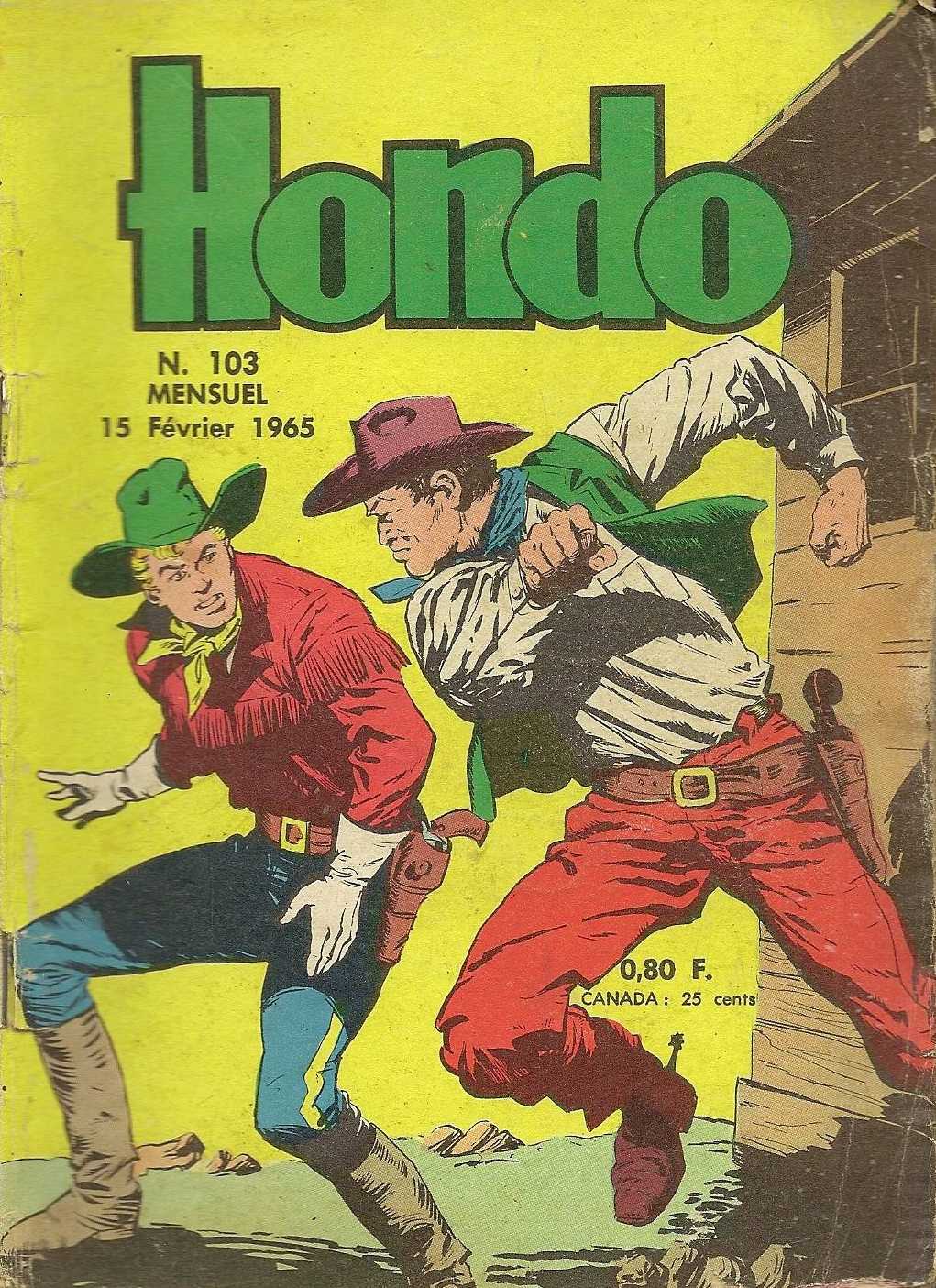 Scan de la Couverture Hondo n 103